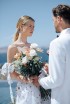 Mykonos luxury elopement - style shoot at Mykonos Riviera
