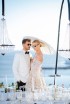 Mykonos luxury elopement - style shoot at Mykonos Riviera