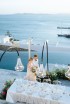 Mykonos luxury elopement - style shoot at Mykonos Riviera