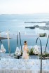 Mykonos luxury elopement - style shoot at Mykonos Riviera