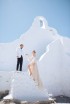 Mykonos luxury elopement - style shoot at Mykonos Riviera